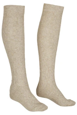 Trachtenstrumpf Beige-meliert