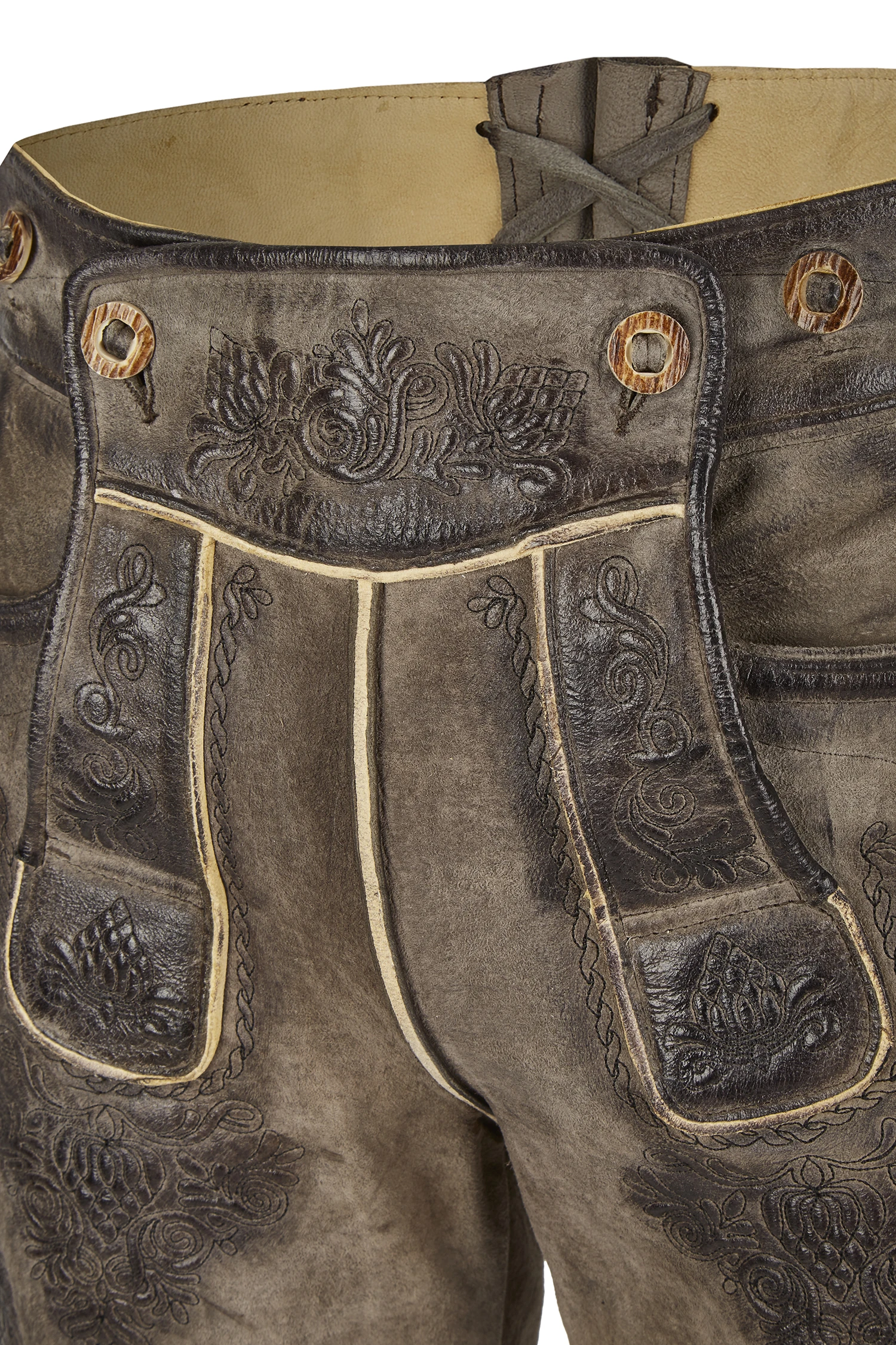 Lederhose Leopold Vegetabil 4 Lederhose Leopold Vegetabil – Bild 2