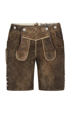 Damenlederhose Mit Nieten