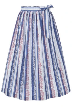 Baumwoll Schürze Rankendruck