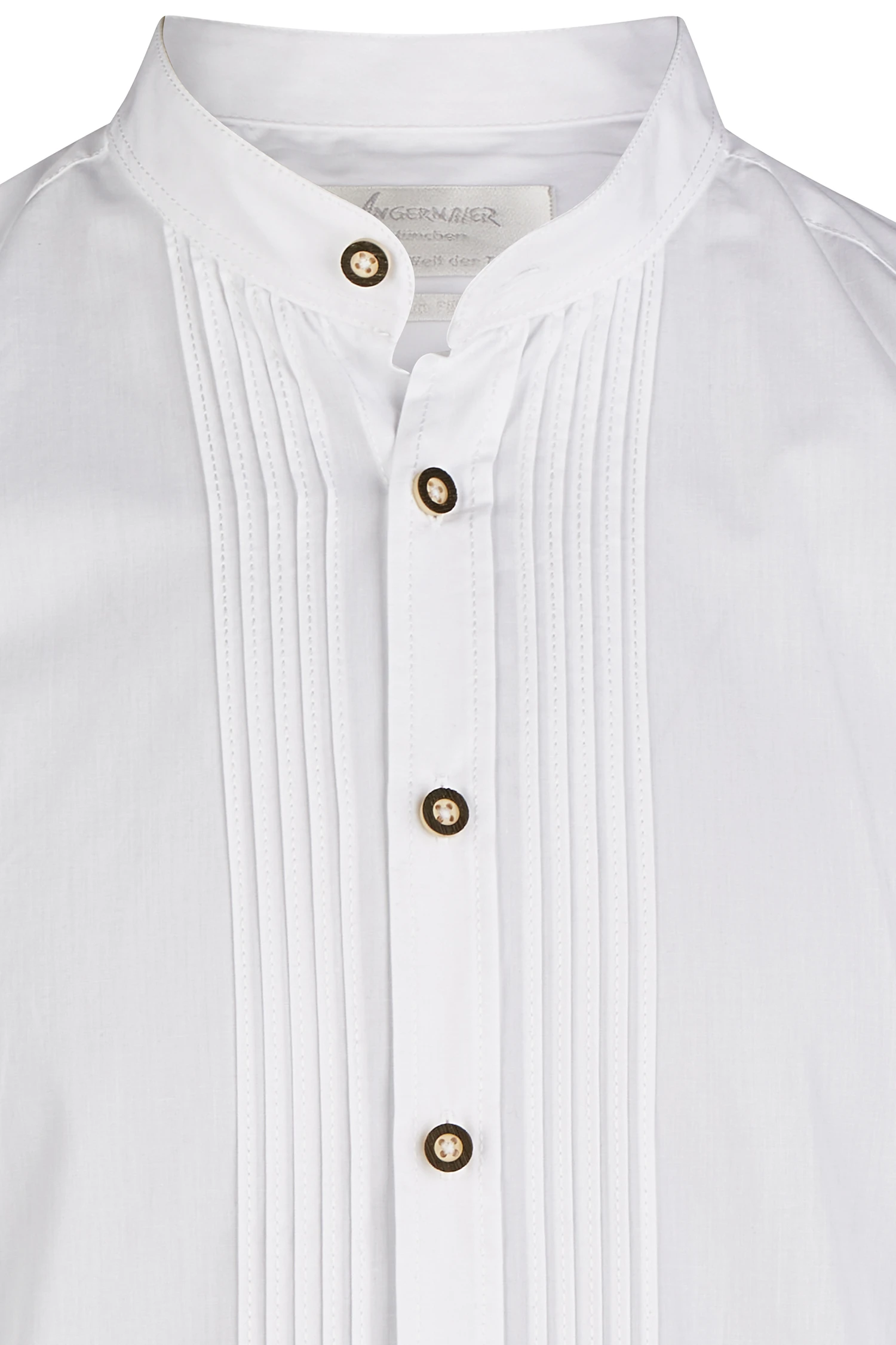 Trachtenhemd Legekragen Mit Biesen 5 Trachtenhemd Legekragen Mit Biesen – Bild 3