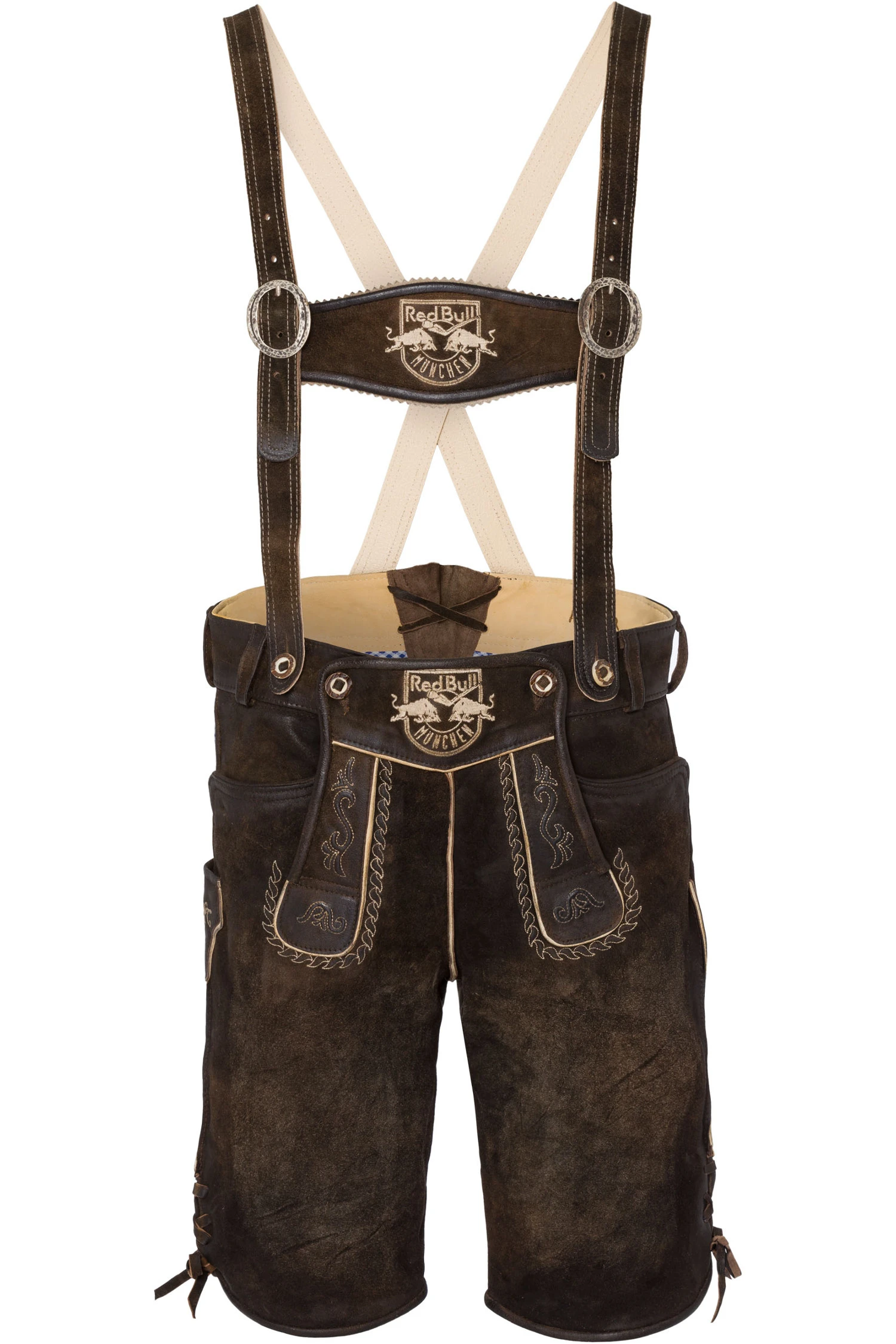 Lederhose EHC Red Bull 3 Lederhose EHC Red Bull