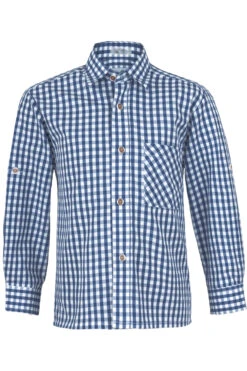 Kindertrachtenhemd Karo