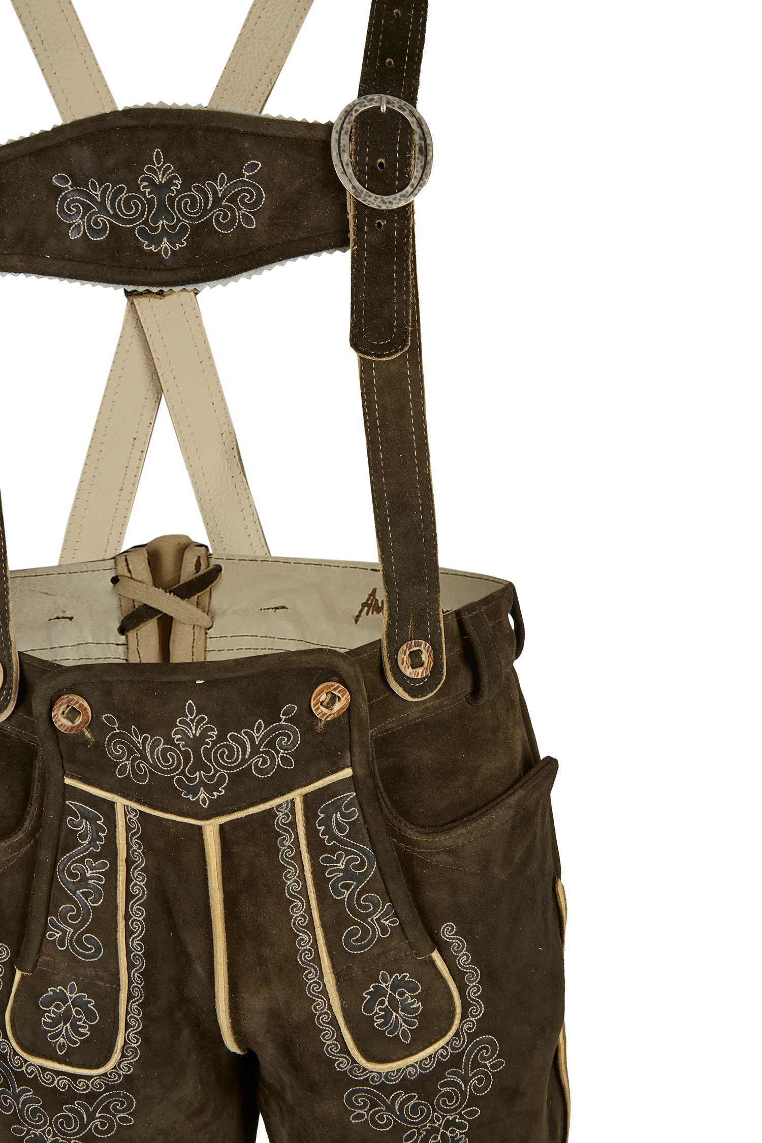 Kniebundlederhose König Antilope 4 Kniebundlederhose König Antilope – Bild 2