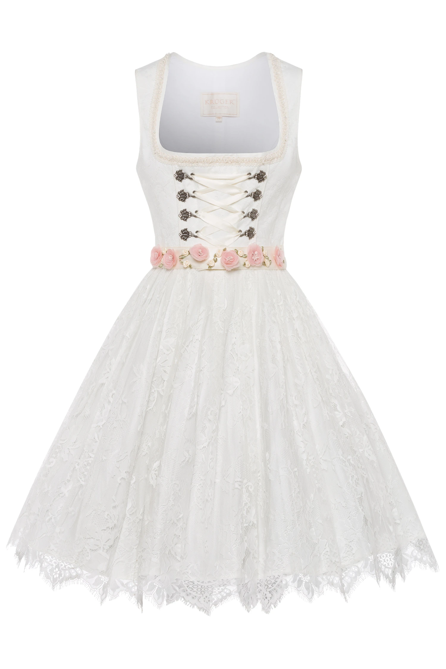 Brautdirndl Samira Mit Blütengürtel 3 Brautdirndl Samira Mit Blütengürtel