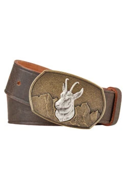 Trachtengürtel Mit Gams-Schließe