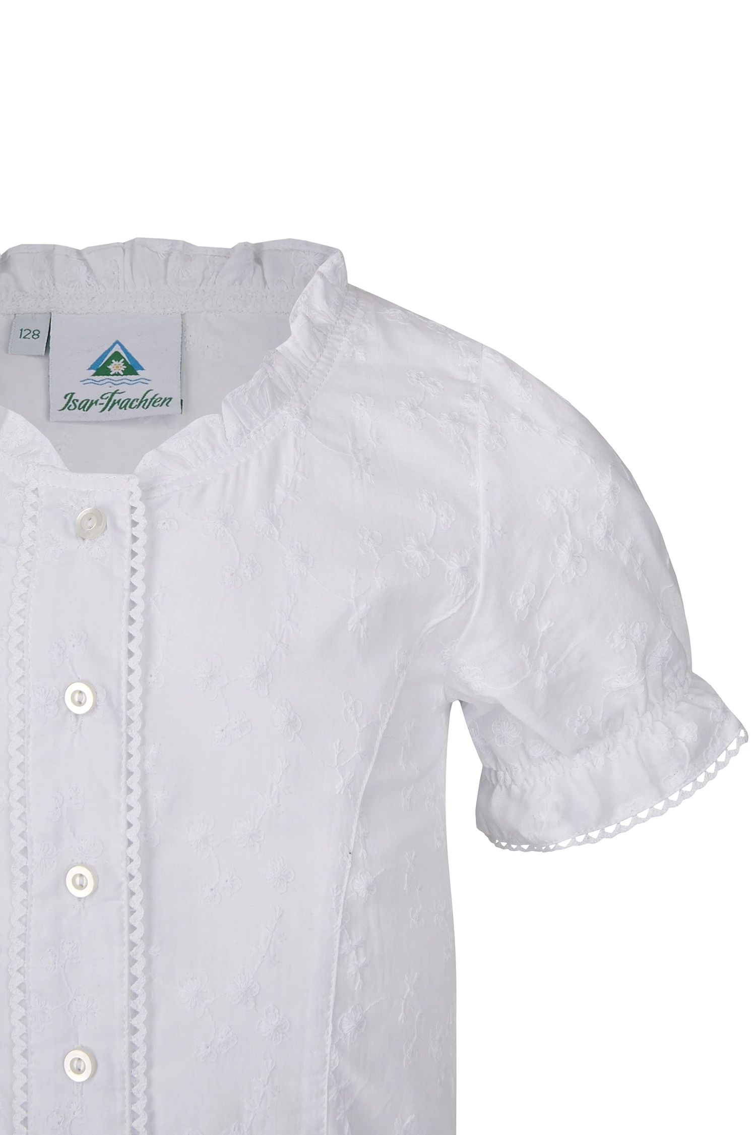 Kinderbluse Blümchen 4 Kinderbluse Blümchen – Bild 2